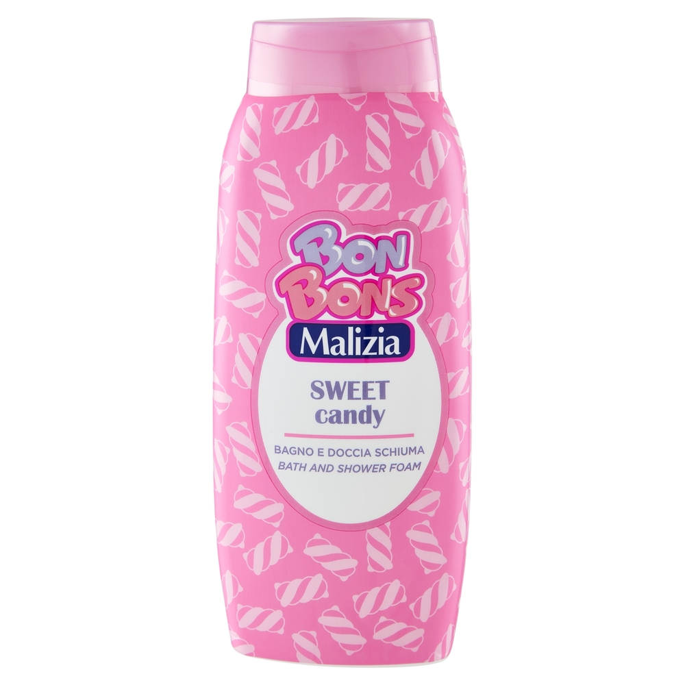 Malizia Bon Bons Sweet candy Bagno e Doccia Schiuma 500 mL
